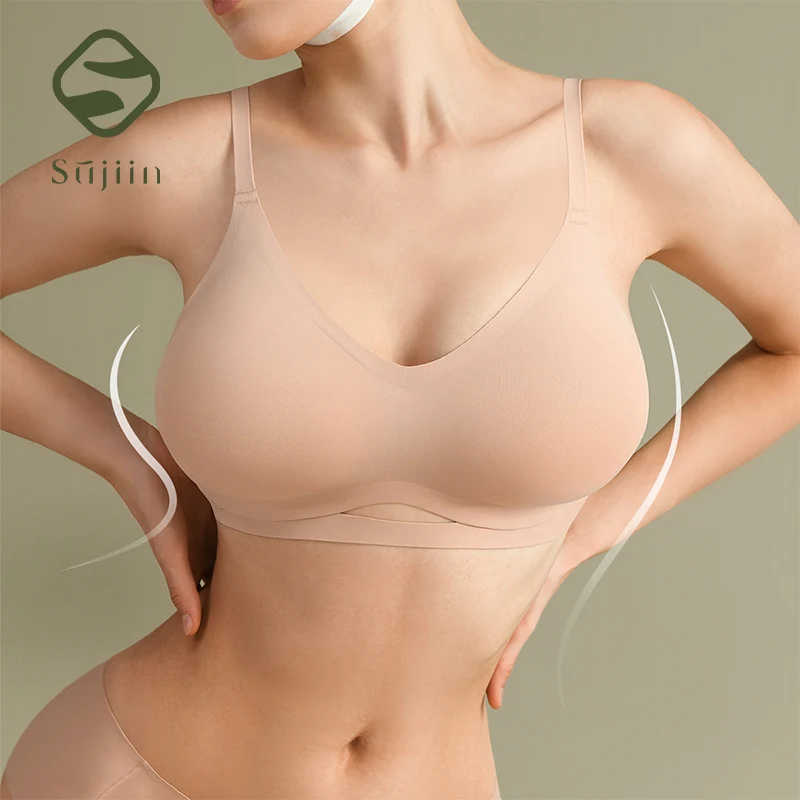 Bralette Triangle Set - SUJIIN Sexy Push-Up-Bh für Frauen Nahtlose