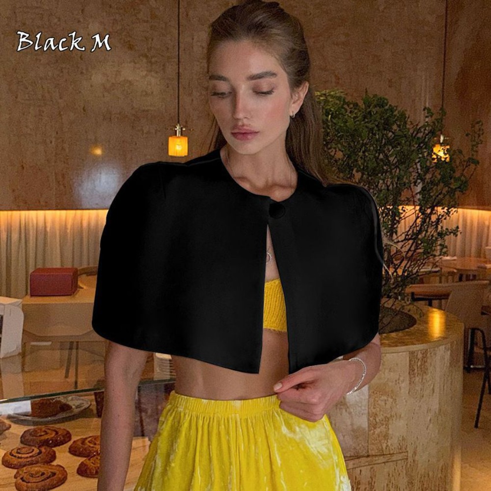 Crop Top Crochet - Kreatives Geschenk Patchwork-Tanktop Einfarbige Elegante Strickjacke