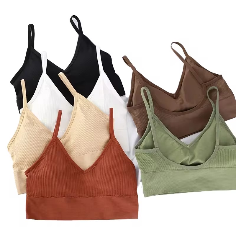 Nahtlose Frauen Push-Up Bh Sch – Bralette Triangle Set Bewertung und Preis